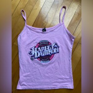 Harley-Davidson pink Graphic Camisole
